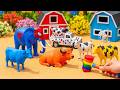 AMAZING TOY WALKING COW AND ELEPHANT🐄🐘WADIDAU‼️PROSES SAPI KURBAN SIMOLASI Part 58