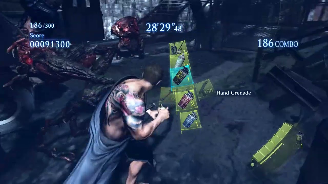 Resident Evil 6 PC Mercenaries No Mercy Steel Beast Chris EX 2992k TB+