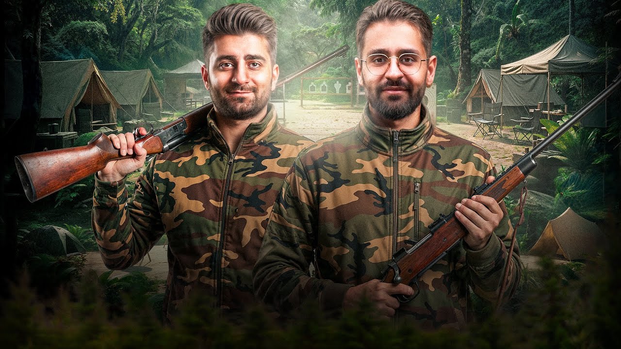 کمپ با یوتیوبرا قسمت #9 🌳 (Amir Phanthom)