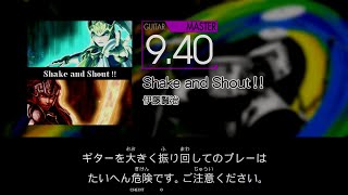【GITADORA】 Shake and Shout!! [Master-G]