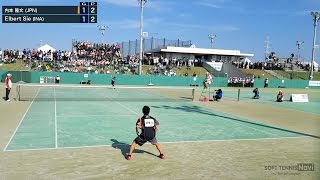 ヨネックス　ソフトテニスアジア大会2016年大会記念モデル 2016アジア選手権 男子シングルス/決勝 - YouTube