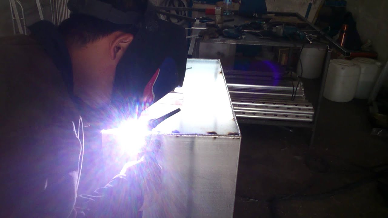 Aluminum welding make a fuel tank YouTube