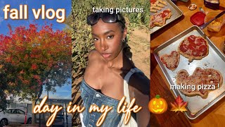 FALL DAY IN MY LIFE (pumpkin patch, making pizza, taking pictures)