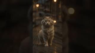 Ai video motion test 2 #ai #animation #animals #cat #art