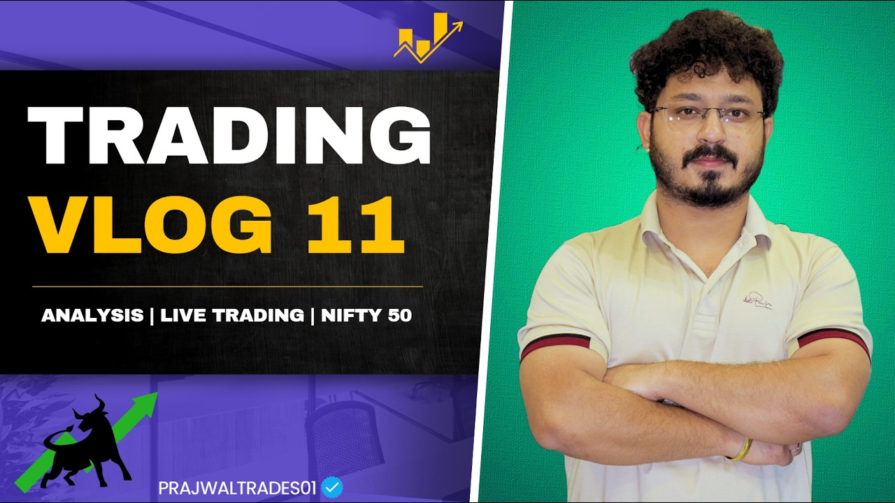 Trading Vlog 11 | Trading nifty 50 | June 25 Trade | Intraday