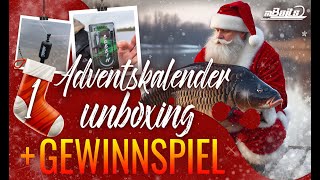 Tür 1 Magic Baits Karpfen Adventskalender 2025 Unboxing Weihnachtskalender