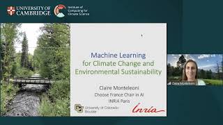 Day 1 - Keynote - Machine Learning for Climate Change and Environmental Sustainability