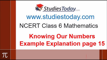 NCERT Class 6 Maths Knowing Our Numbers Example 1, 2, 3, 4
