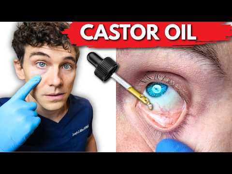 I Used 100% CASTOR OIL Eye Drops for 30 days - Here's What happened