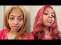 DYING MY HAIR | BLONDE TO PINK‼️‼️  | ✨✨Adore-VS-L’Oréal Colorista | Happy Valentines Day!!