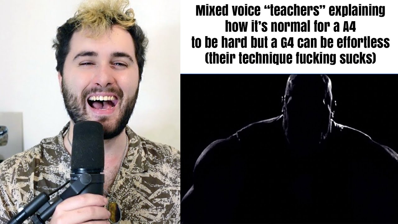 Смешанный голос может быть настолько же силён, насколько сильна твоя аура.