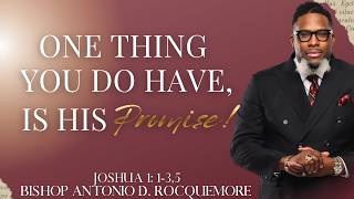 12pm: One thing you do have is his promise