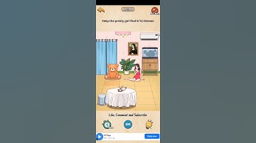 🏠 Nightmare Puzzle: The Unknown-level63||Help the pretty girl find 12 hidden thieves! 🥷🔍 #level63