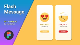 Daily UI - Flash Message | by zaydanus