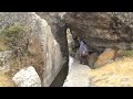 The Ancient Megalithic Aqueduct Of Cumbemayo Near Cajamarca In Peru