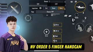 NV Order 5 Fingers Handcam  Chinese Pro Player Nova Order Handcam | Nova Order 5 Fingers Gameplay