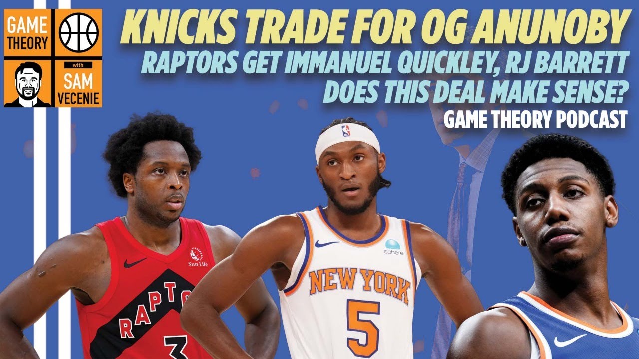 Why Immanuel Quickley is the real headliner of the Knicks-Raptors trade -  The Athletic