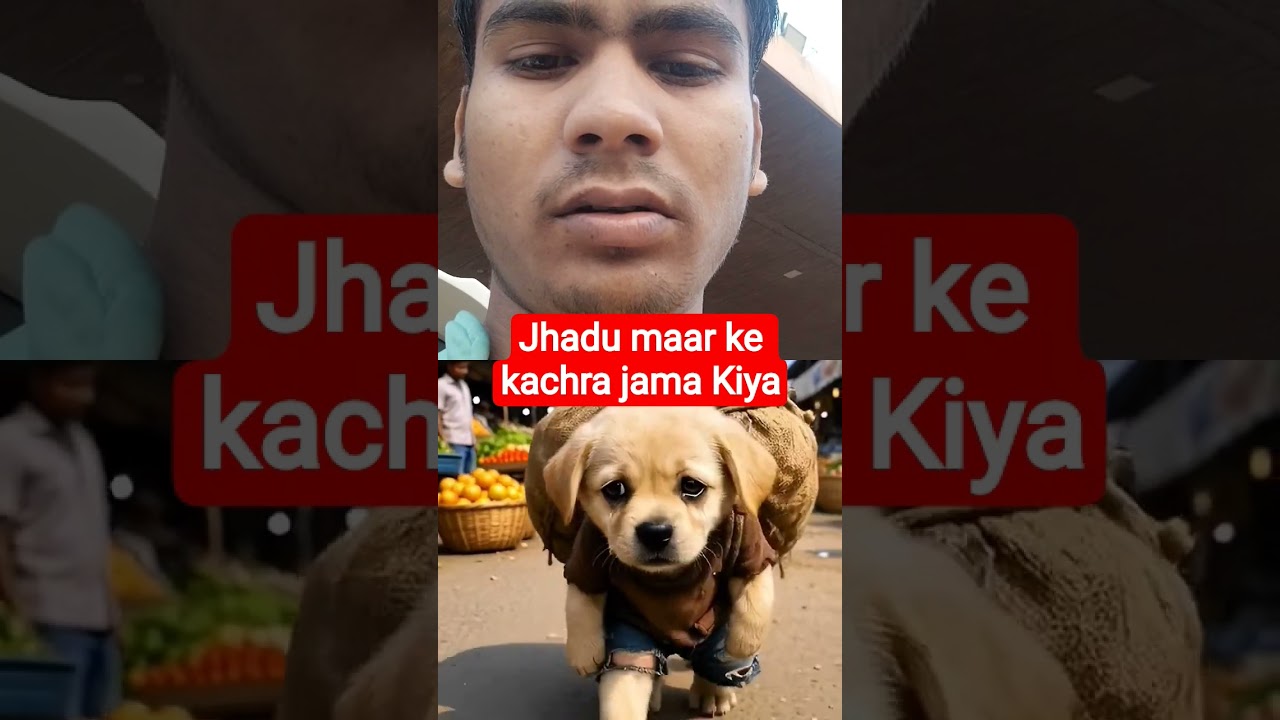 jhadu maar maar ke kachra jama Kiya uske bad do logon Ne kachra bithra Diya #ajaybhalla #kotafactory