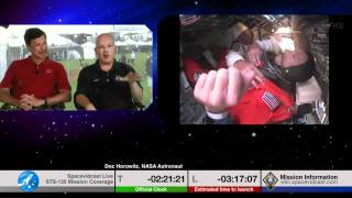 STS-135 Pre-Launch Interview:  Doc Horowitz