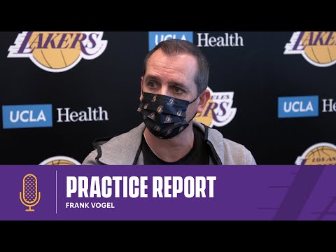 Frank Vogel discusses the process of improvement and provides player status updates