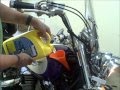 How to change the coolant on a 1995 Honda Shadow 1100 ACE motorcycle