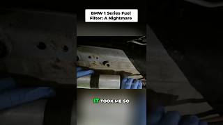 DIY Fuel Filter Change  Frustrating But Worth It! #bmw #mechanic #diy