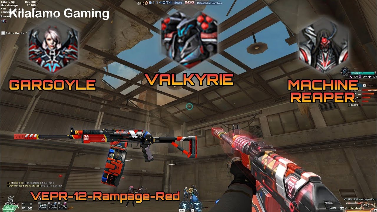 VEPR-12-Rampage-Red | Rust Town (NIGHTMARE) Gameplay | Crossfire ...