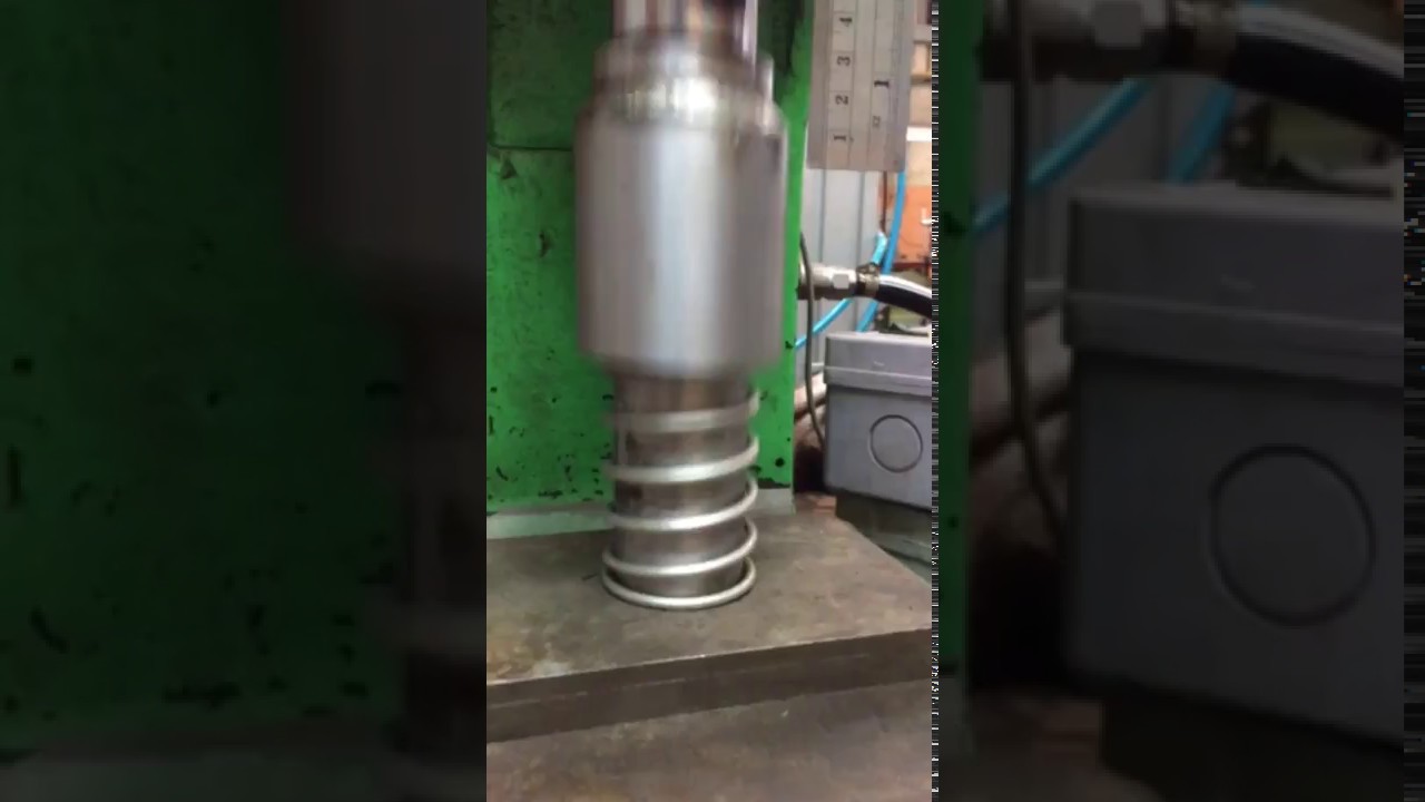 spring shot test By Dynamic Spring Co., Ltd - YouTube