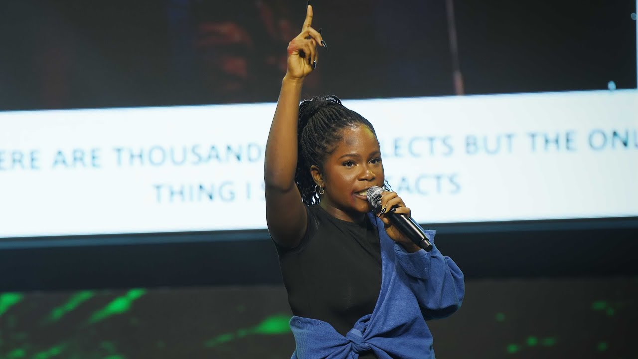 ⁣Ibquake shares some electrifying facts as she delivers an amazing spoken word performance | DTH
