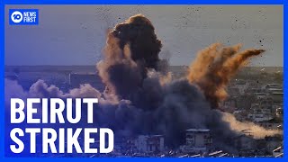 IDF Bombing Banks & Vaults In Beirut In Attempt To Cut Hezbollah's Money Off | 10 News First