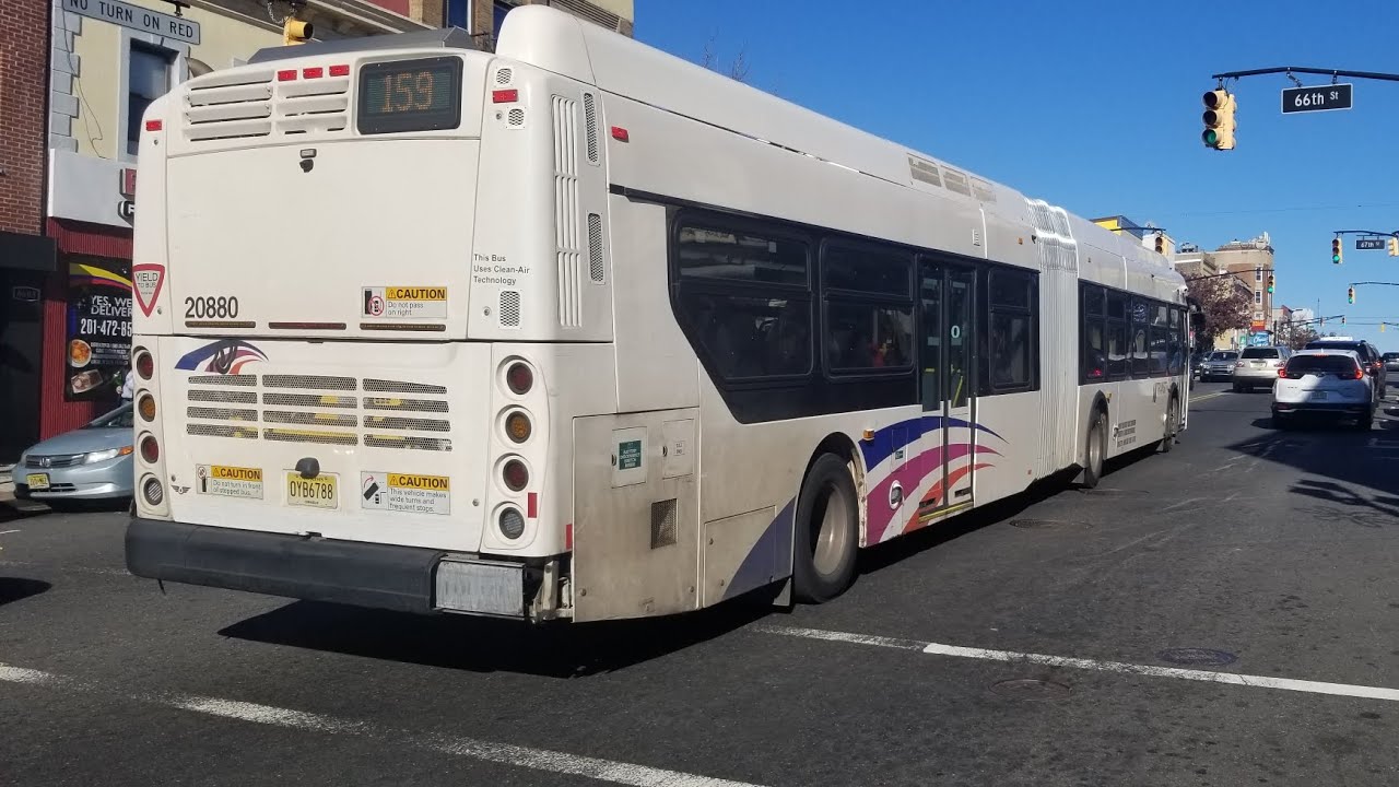NJ Transit 159 Fairview NJT Garage (𝐍𝐅𝐈 𝐗𝐃𝟔𝟎 𝟐𝟎𝟖𝟖𝟎) YouTube