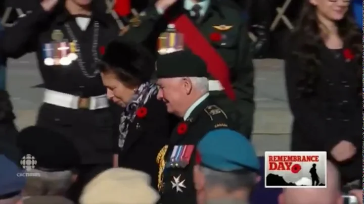 Vice Regal Salute - Canada Remembrance Day 2014 Pr...