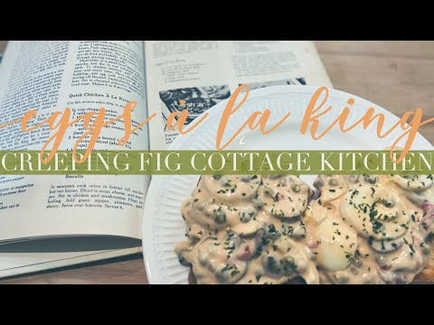 Eggs A La King - Vintage Recipe