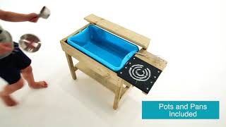 Tp Toys  Muddy Cook Wooden Mud Kitchen
