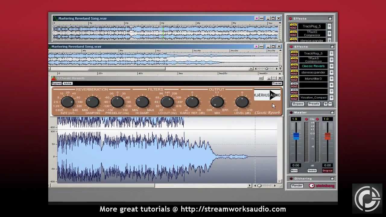 Mastering Revealed - Adding Reverb (6/7) - YouTube