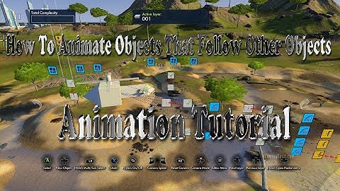 Trials Fusion Editor Tutorial | How To Animate Objects That Follow Other Objects While Their Moving