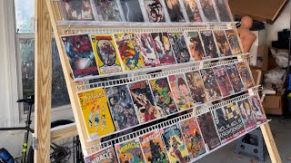 HOW TO BUILD A COMIC BOOK DEALER DISPLAY RACK FOR A COMIC CON