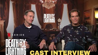 Death By Lightning Cast Interview- Matthew Macfadyen & Michael Shannon