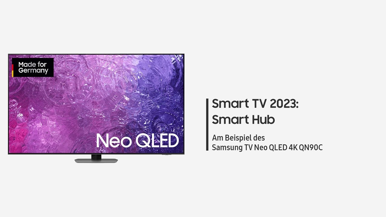 Samsung Smart TV 2023: Smart Hub 