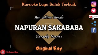Download Lagu Napuran Sakkababa Bunthora Situmorang Karaoke Lagu Batak Terbaik Nada Pas MP3