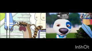 Talking Tom And Rigby Sparta Remix 2Parison
