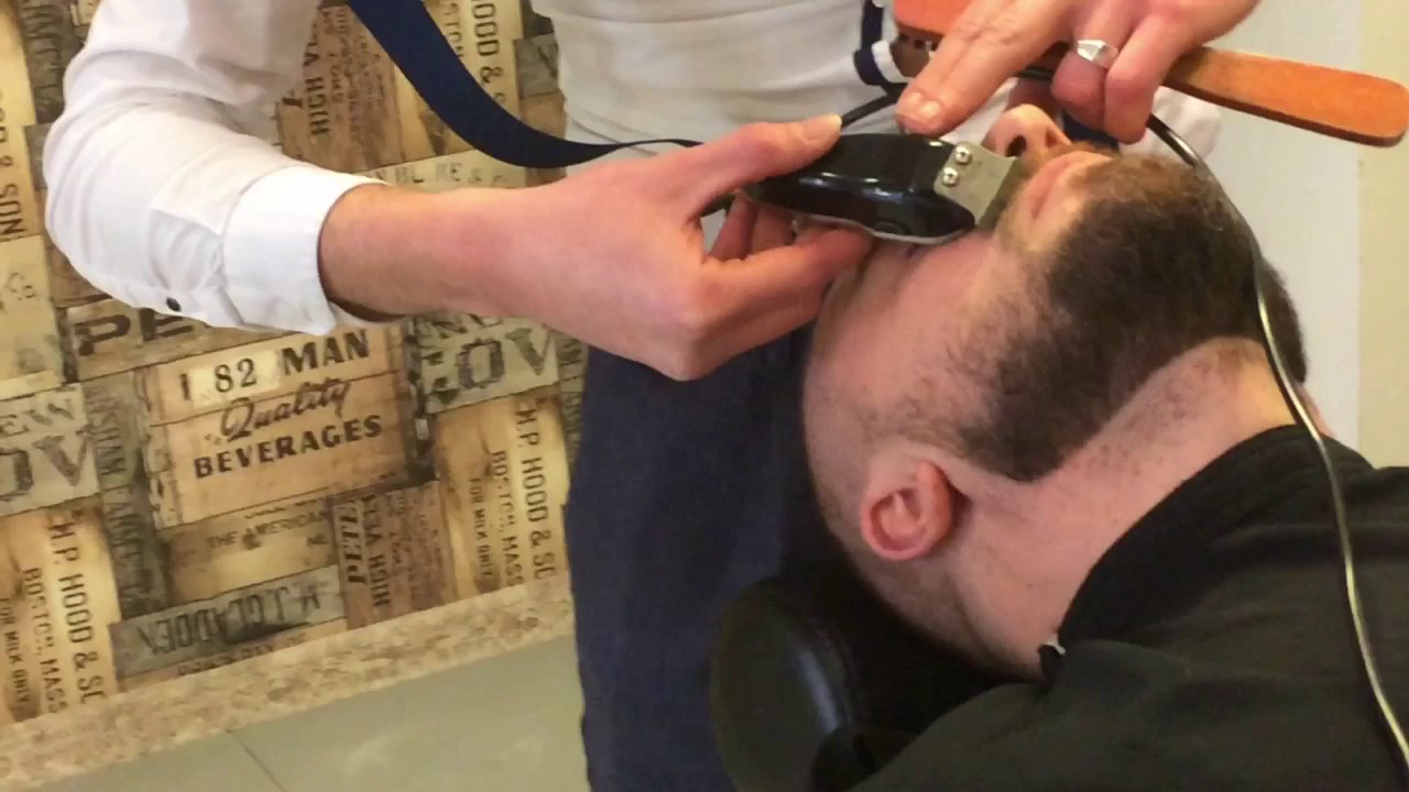 Rasage traditionnel Barber shop Mayki YouTube