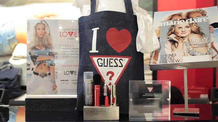 GUESS x Marie Claire featuring Model Danielle Knud...