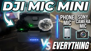 DJI Mic Mini Test vs Sony Camera & Phone Audio