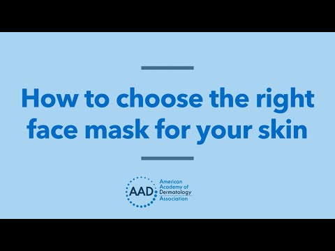 Video: Ansiktsmasker for hagearbeid: Velge ansiktsmasker for utendørsaktiviteter