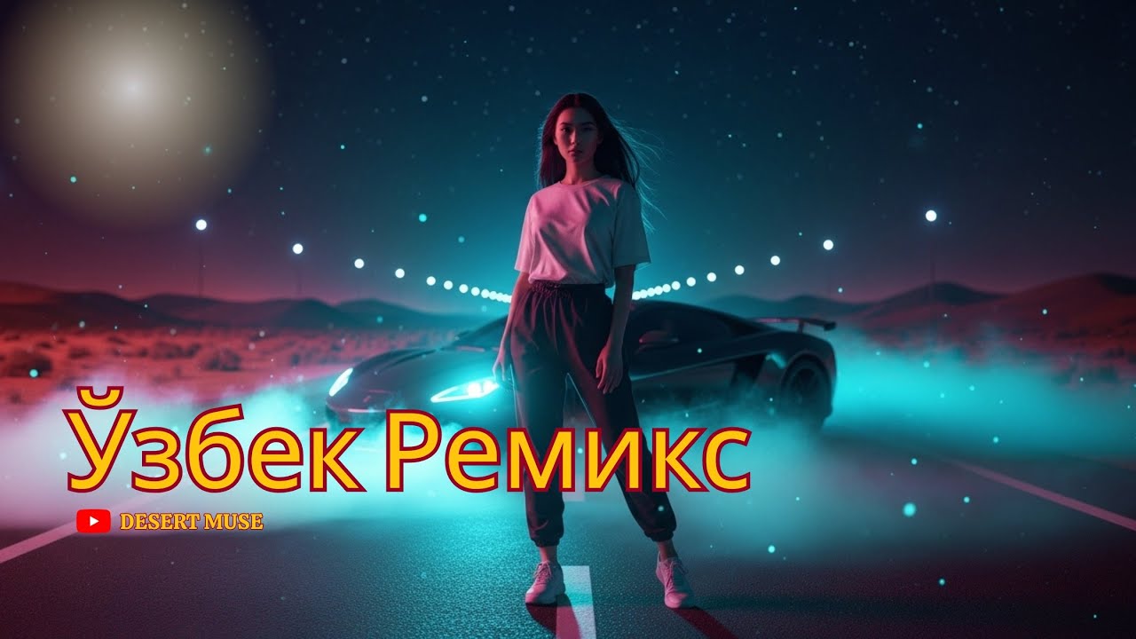 🔴 LIVE | Uzbek Remix | Cyber Desert Night Drive EDM
