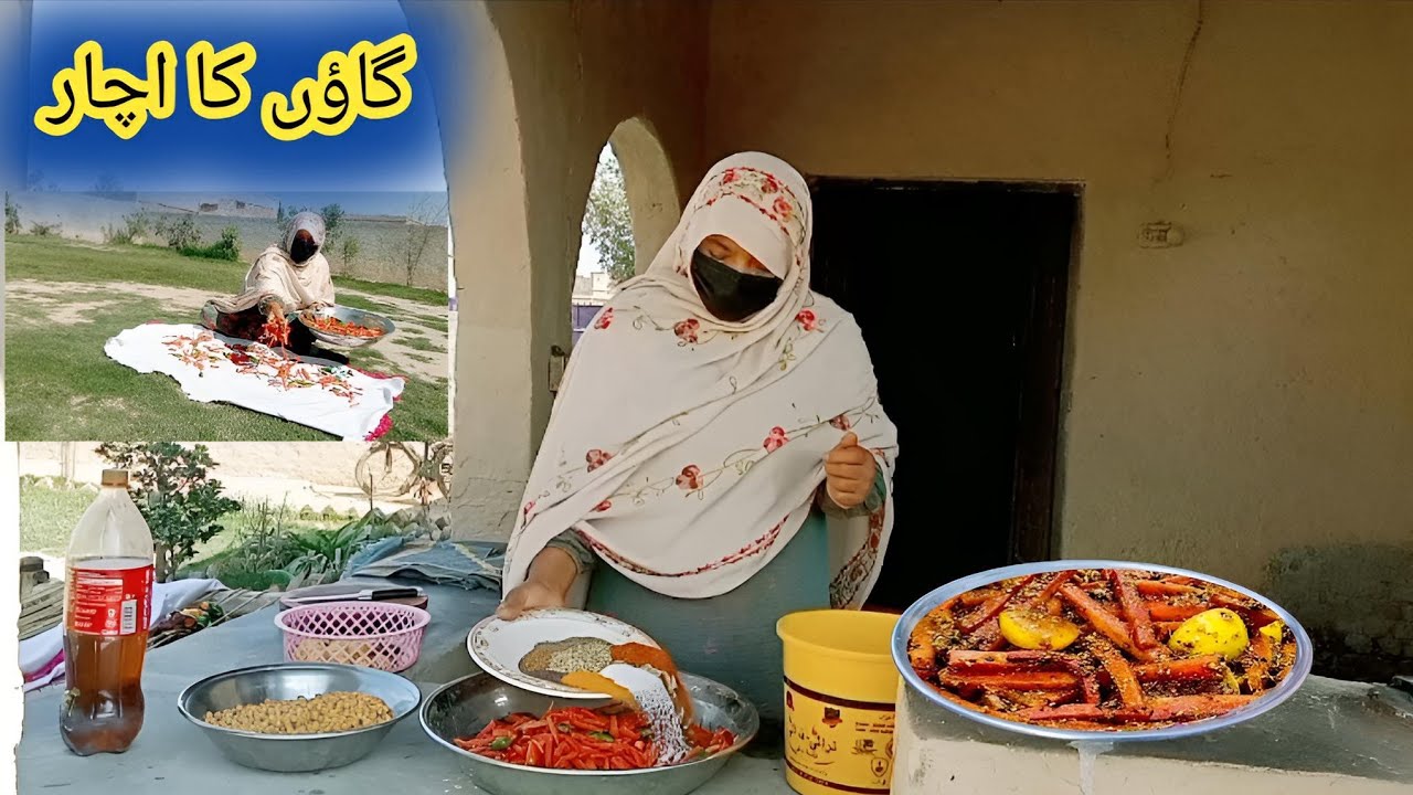 Gaon Ka Achar | Ghar Ka Mix Desi Achar | Village Pickle | Village Life in Punjab | Village Festival 