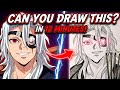 How to Draw Tengen Uzui in 12 Minutes! | Demon Slayer Easy Drawing Tutorial