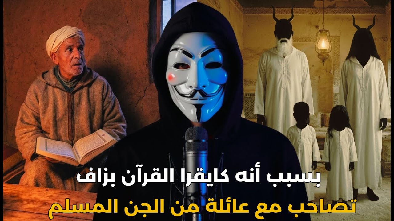 قصة رجل مغربي كايزوروه الجن كل ليلة و يجلسو معاه فدراو باش يسمعوه كايقرا القرآن | قصة حقيقية
