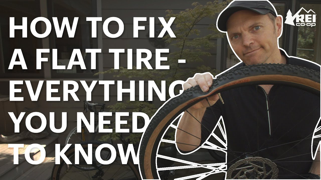 ⁣How to Fix a Flat Tire || REI